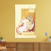 Bahrum Gur Slaying der Drache Leinwanddruck (Insitu (Wohnzimmer))