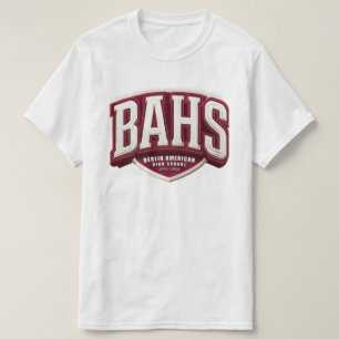 BAHS - T - Shirt der Amerikanischen High School in