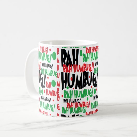 bahumbug kaffeetasse (Vorderseite Links)