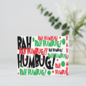Bahumbug Postkarte (Stehend Vorderseite)