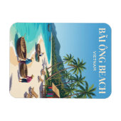 Bãi Ông Strand Vietnam Magnet (Horizontal)