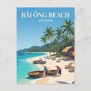 Bãi Ông Strand Vietnam Postkarte