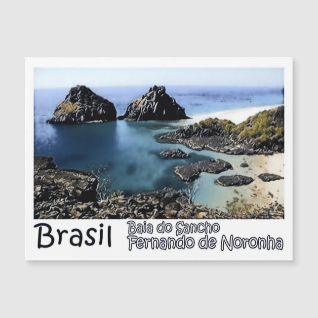 Baia Do Sancho - Brasilien - Magnetkarte (Vorderseite)