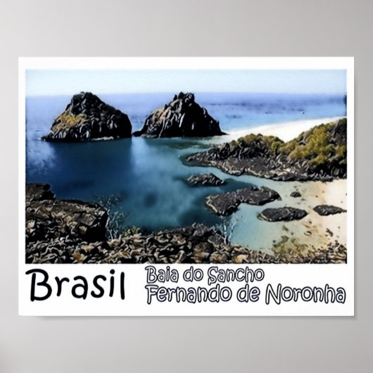 Baia Do Sancho - Brasilien - Poster (Vorne)