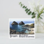 Baia Do Sancho - Brasilien - Postkarte (Stehend Vorderseite)