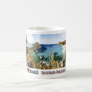Baia do Sancho - I Liebe - Brasilien - Kaffeetasse
