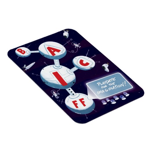 BAICFF Poster 2014 Magnet (Rechte Seite)