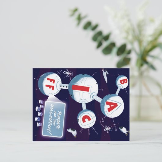 BAICFF-Poster 2014 POSTCARD Postkarte (Stehend Vorderseite)