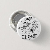 BAICFF scherzt offizielle 2014 Knöpfe Button (Vorne & Hinten)