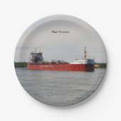 Baie Comeau Papierplatte Pappteller (Vorderseite)