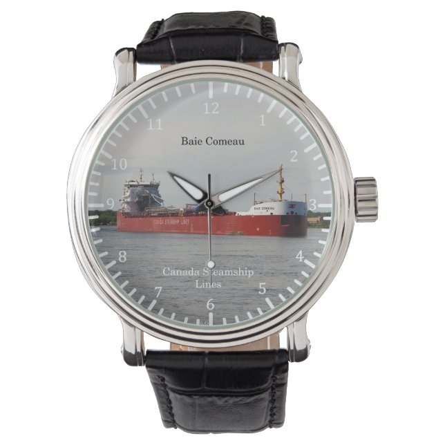 Baie Comeau watch Armbanduhr (Vorderseite)