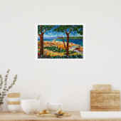 Baie de Saint-Tropez Poster (Küche)