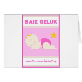 Baie geluk, das getroffen wurde, die das kleinding