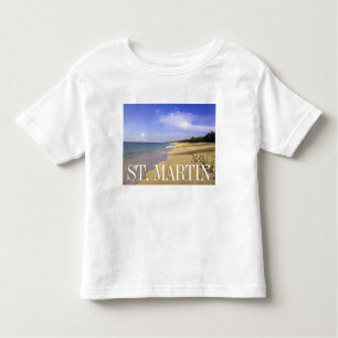 Baie Longue Long Bay Beach, St. Martin Kleinkind T-shirt