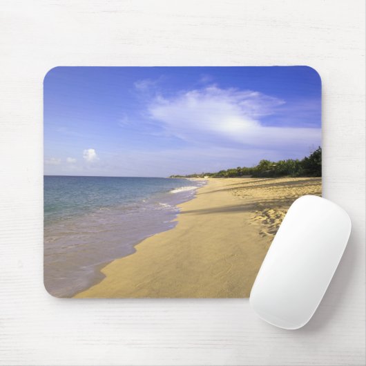 Baie Longue Long Bay Beach, St. Martin, Mousepad (Mit Mouse)