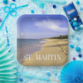 Baie Longue Long Bay Beach, St. Martin Pappteller (Party)