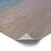 Baie Longue Long Bay Beach, St. Martin, Poster (Ecke)