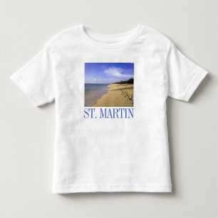 Baie Longue Long Bay Strand, St. Martin Kleinkind T-shirt