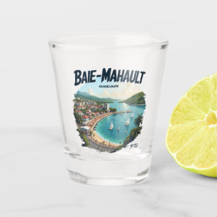 BAIE-MALHAUT GUADELOUPE SCHNAPSGLAS
