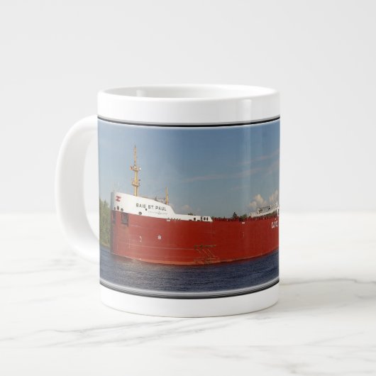 Baie St. Paul jumbo Tasse (Vorderseite Links)