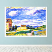 Baie St. Paul, Quebec von William James Glacken Leinwanddruck (Insitu (Holzboden))