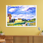 Baie St. Paul, Quebec von William James Glacken Leinwanddruck (Insitu (Wohnzimmer))