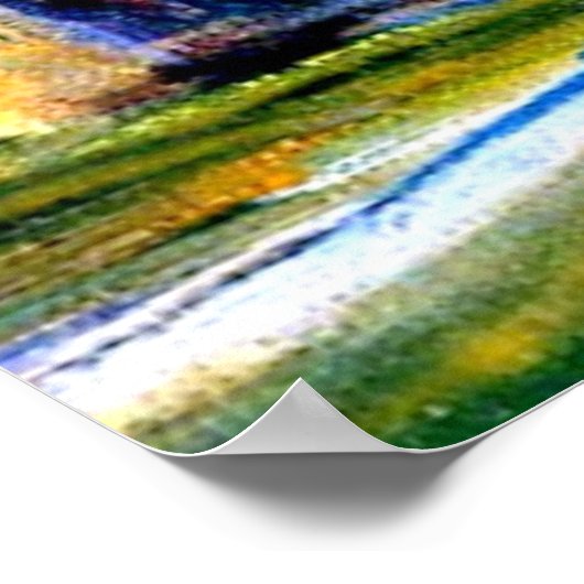 Baie St. Paul, Quebec von William James Glacken Poster (Ecke)