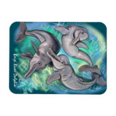 Baiji River Dolphin hat Echos verloren Magnet (Horizontal)