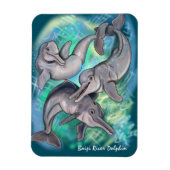 Baiji River Dolphin hat Echos verloren Magnet (Vertikal)