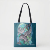 Baiji River Dolphin hat Echos verloren Tasche (Vorderseite)
