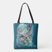 Baiji River Dolphin hat Echos verloren Tasche (Rückseite)