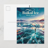 Baikalsee Russland Postkarte (Vorne/Hinten)