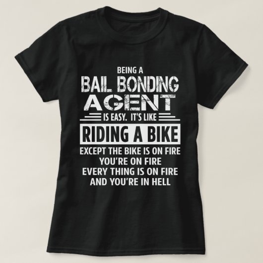 Bail-Bonding-Agent T-Shirt (Design vorne)