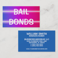 Bail Bonds - farbenfroh