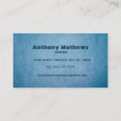 Bail Bondsman Slogans Visitenkarten Visitenkarte (Rückseite)