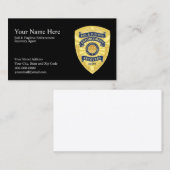 BAIL & FUGITIVE ERHOLUNG AGENT Visitenkarten Visitenkarte (Vorne/Hinten)