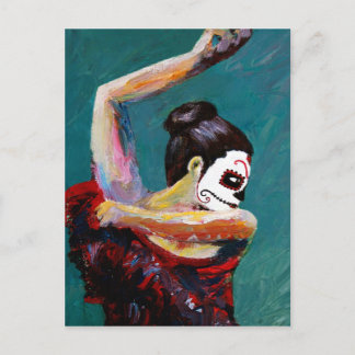 Bailan de los Muertos Postkarte