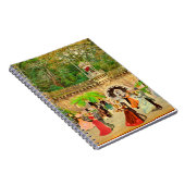 Bailando vals en la Quinta da Regaleira (Portugal) Notizblock (Rechte Seite)