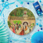  Bailando vals en la Quinta da Regaleira, Portugal Pappteller (Party)