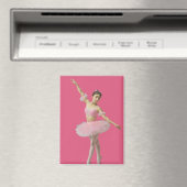 Bailarina con tutú rosa magnet (In Situ (Geschirrspüler))