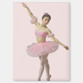 Bailarina con tutú rosa magnet (Vorderseite)