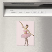 Bailarina con tutú rosa magnet (In Situ (Geschirrspüler))