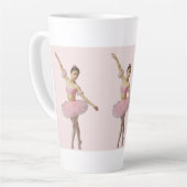 Bailarina con tutú rosa milchtasse (Linke Ecke)