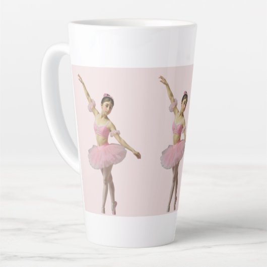 Bailarina con tutú rosa milchtasse (Linke Ecke)