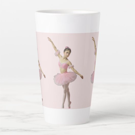Bailarina con tutú rosa milchtasse (Vorderseite)
