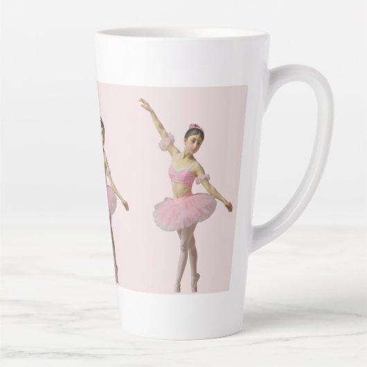 Bailarina con tutú rosa milchtasse (Rechts)