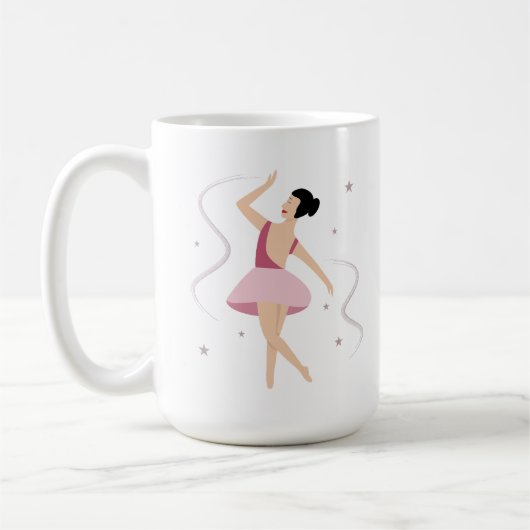 Bailarina de ballet kaffeetasse (Links)