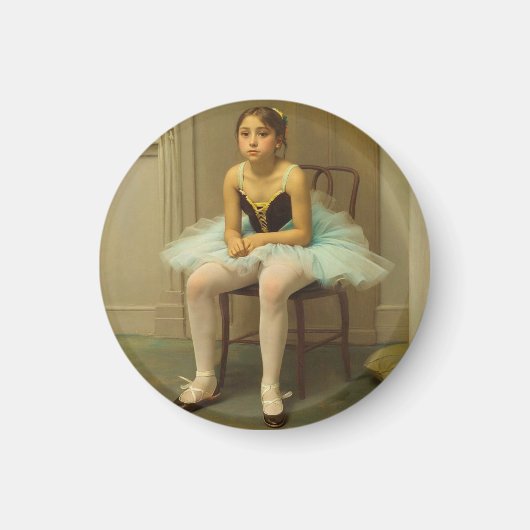 Bailarina descansando despues de la clase de baile magnet (Vorne)