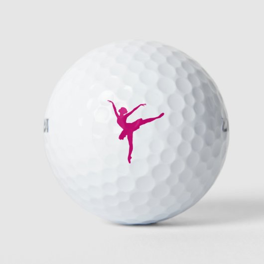bailarina rosa golfball (Vorderseite)