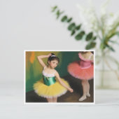 Bailarinas con colores vivos postkarte (Stehend Vorderseite)